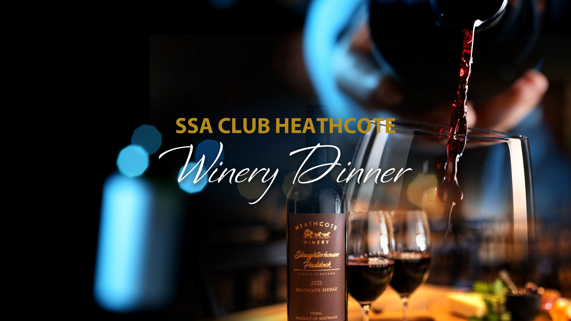 Heathcote Winery Dinner