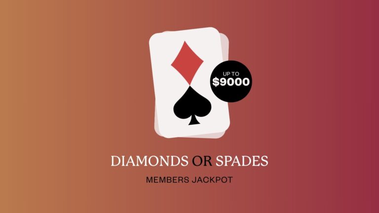 Diamonds or Spades – Members Free Draw