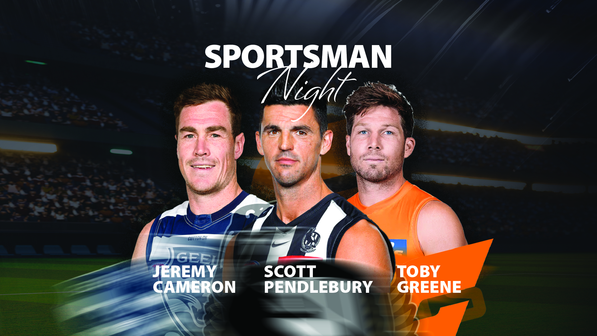 Join Jeremy Cameron, Scott Pendlebury, and Toby Greene this October @ SS&A!
