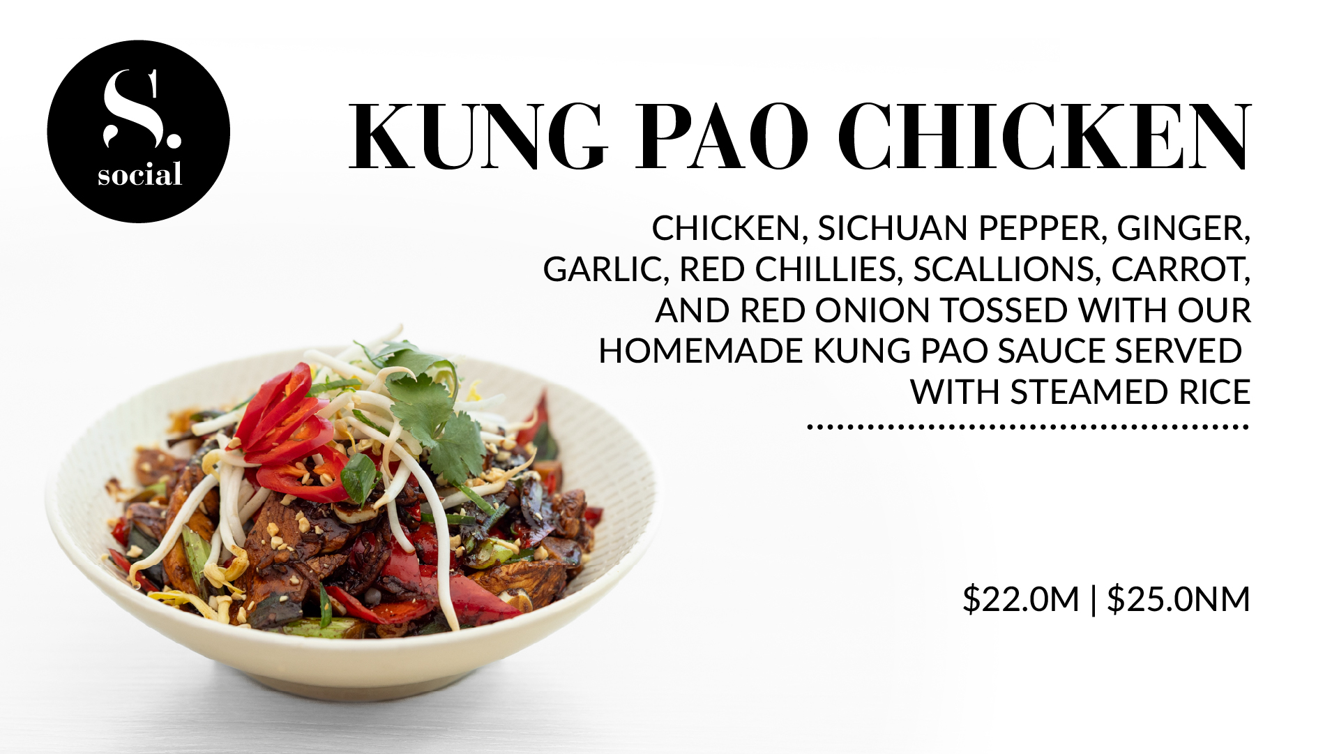 Kung Pao Chicken special @ SS&A Albury!