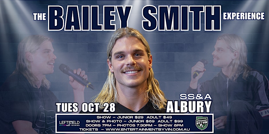 Bailey Smith LIVE in Albury!