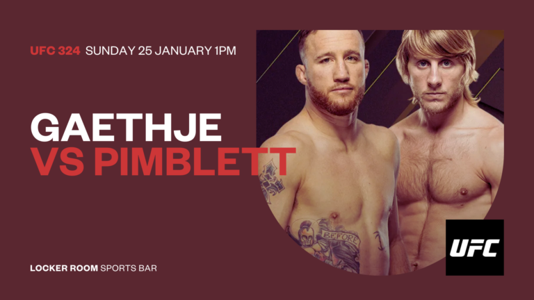 UFC 324: Gaethje vs Pimblett