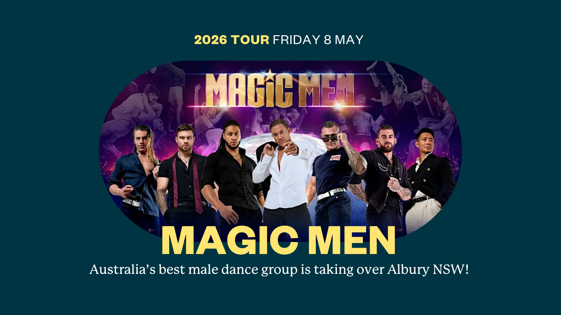 Magic Men Takeover Albury LIVE at SS&A Albury