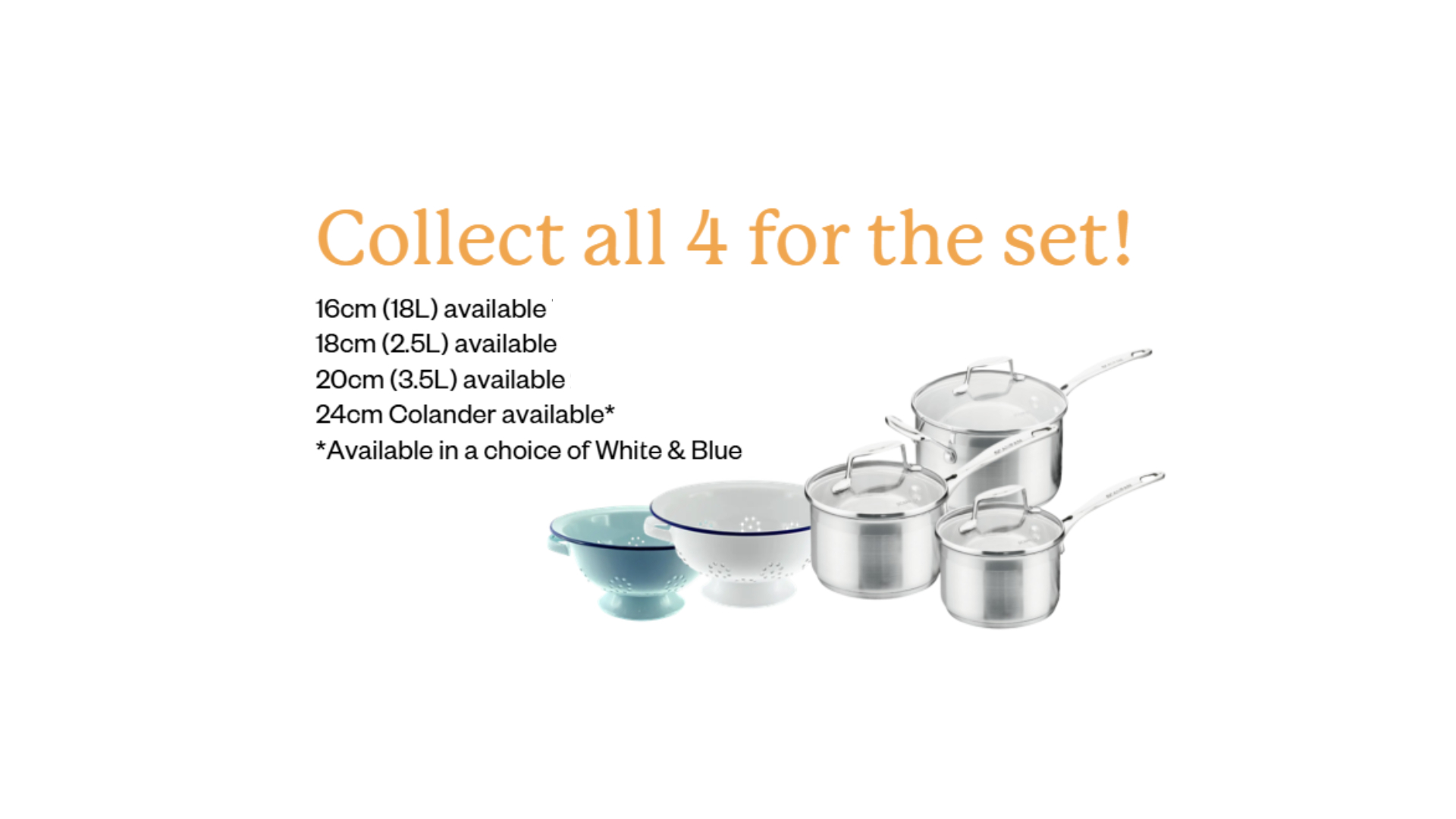 Gift Giveaway – Saucepan Set