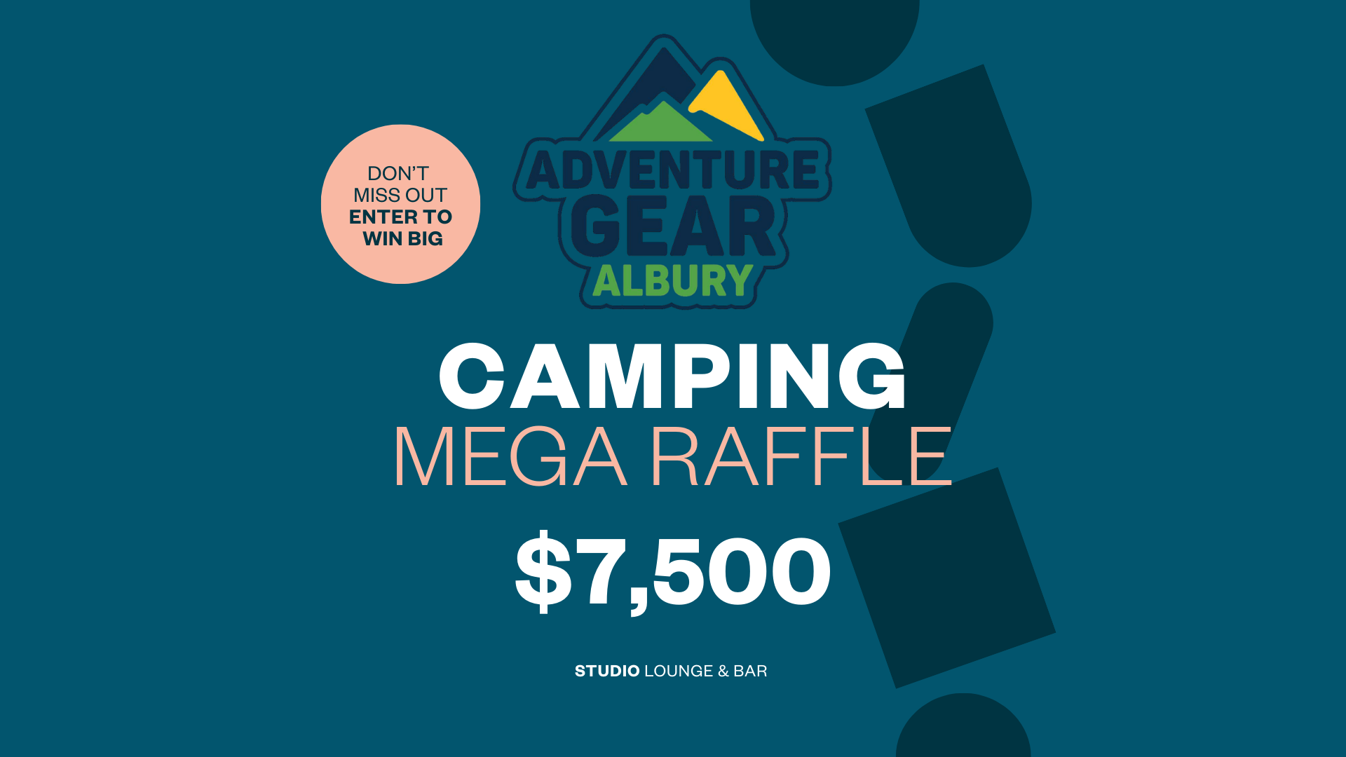 Adventure Gear Albury x SS&A Camping Mega Raffle