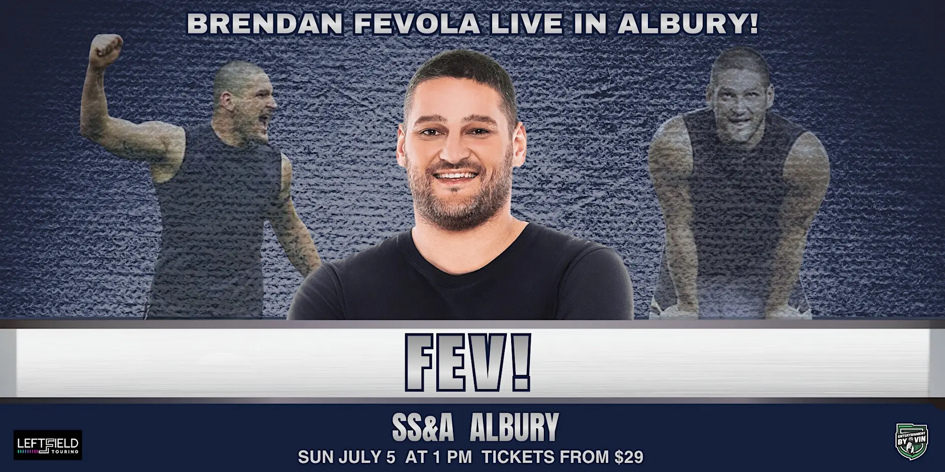 Brendan Fevola LIVE at SS&A Albury