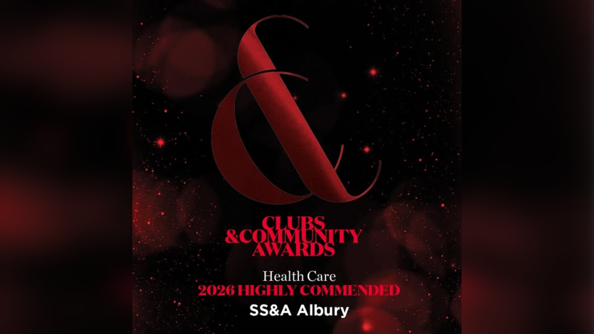 ‘Highly Commended’ Clubs & Community Awards 2026