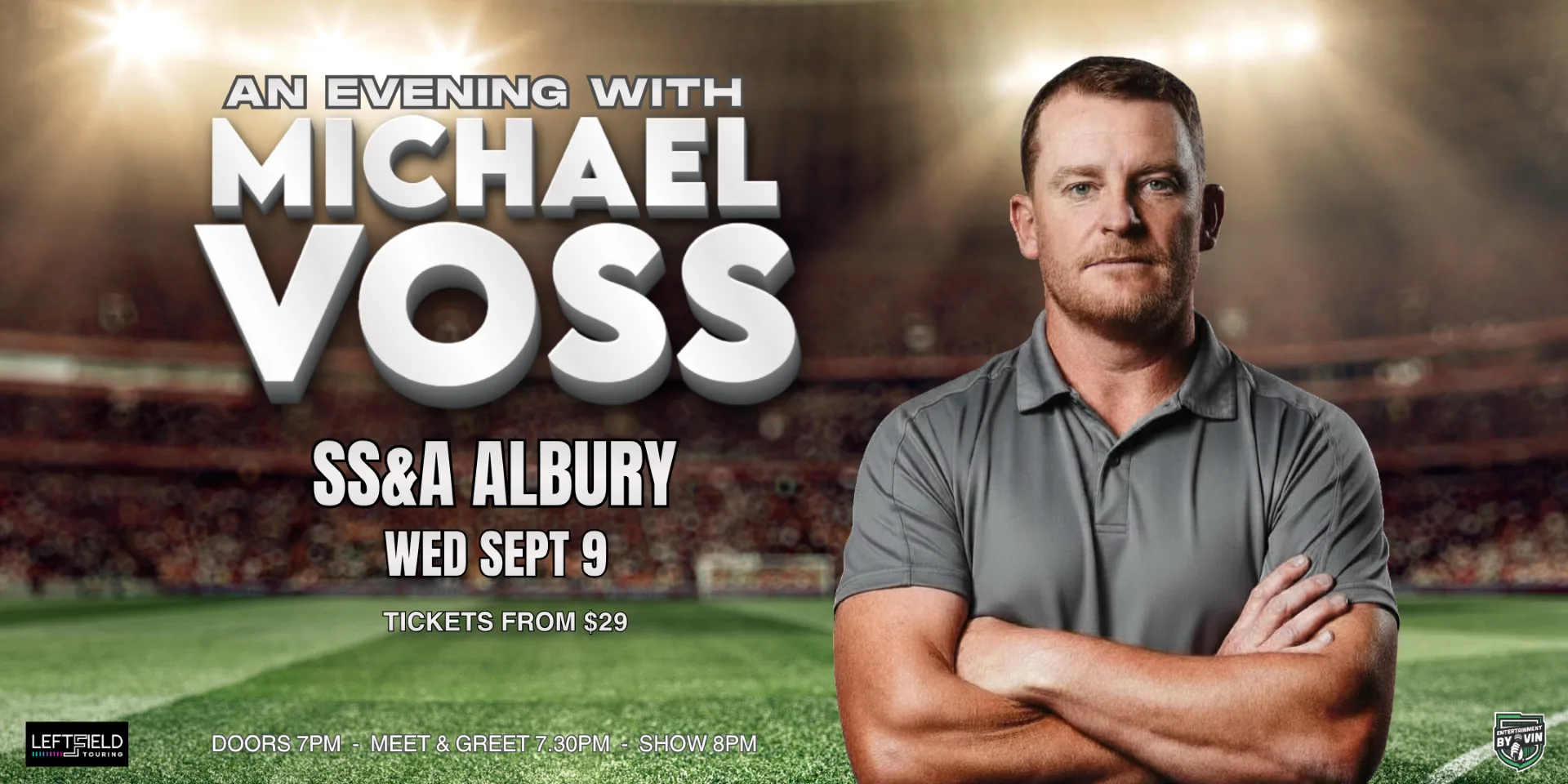 An Evening With Michael Voss LIVE at SS&A Albury