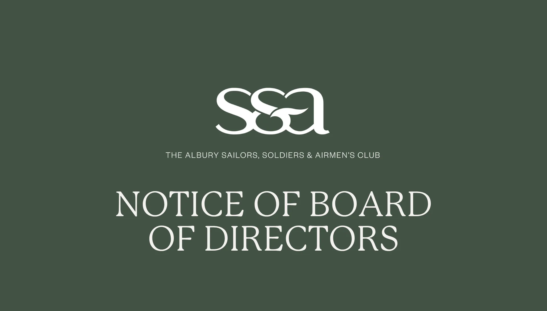 2026 Election of the Board of Directors