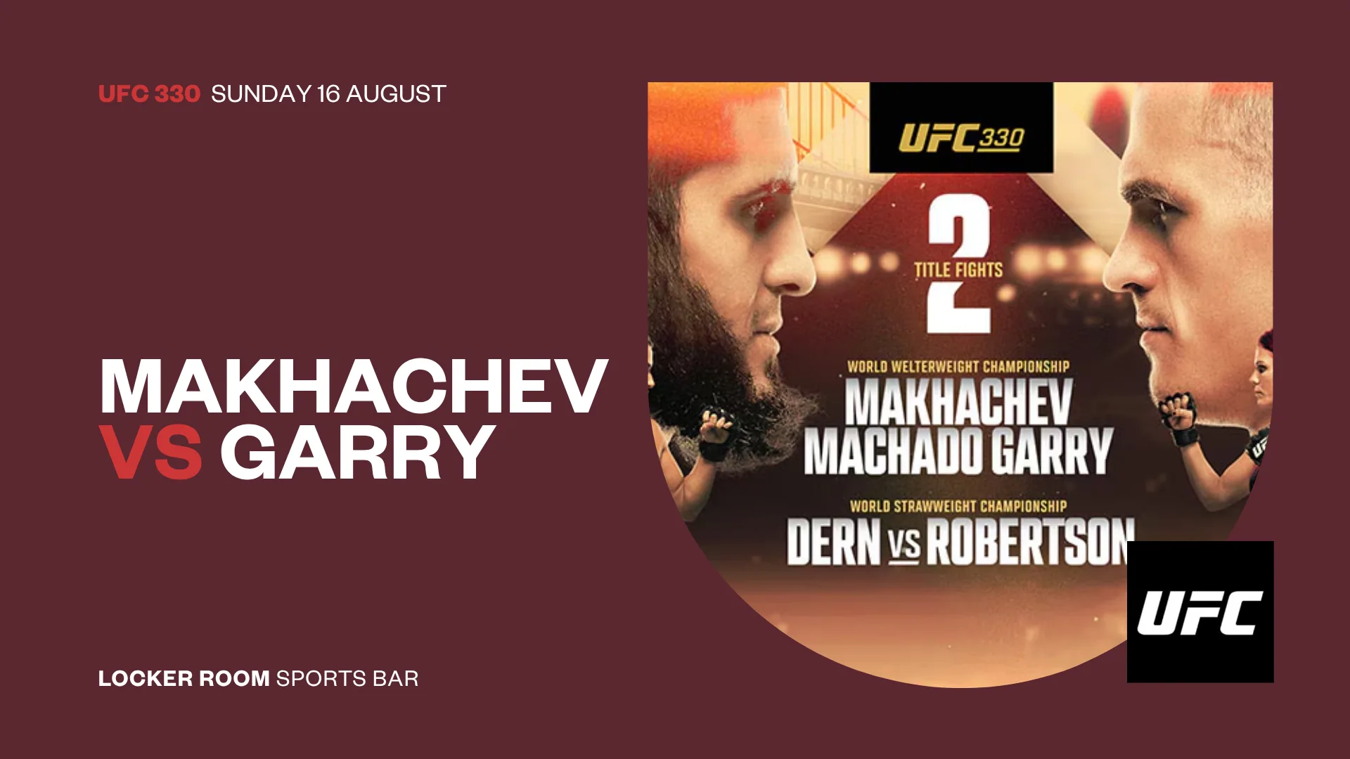 UFC 330: Makhachev vs Garry