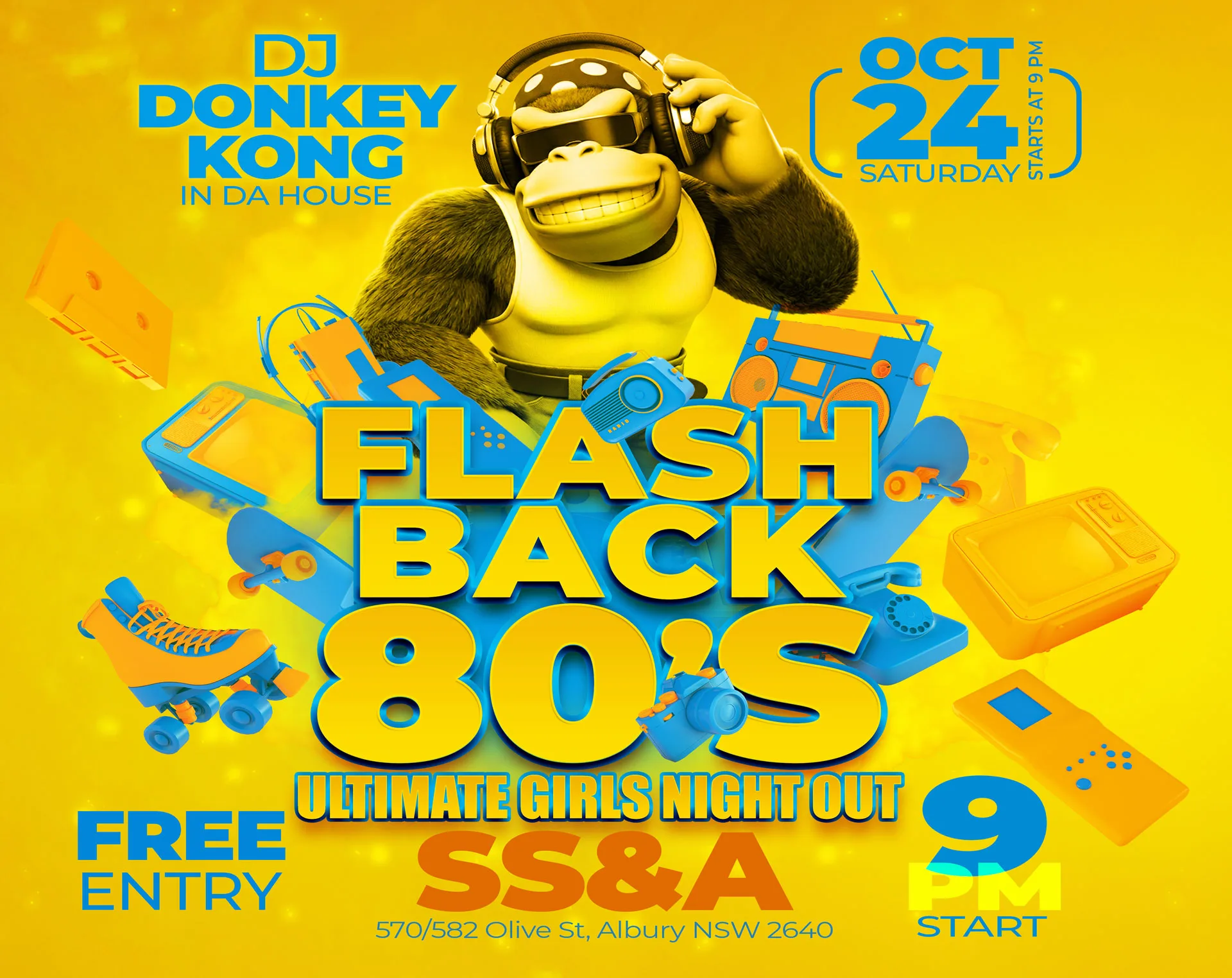 Flashback 80’s – DJ Don Key Kong